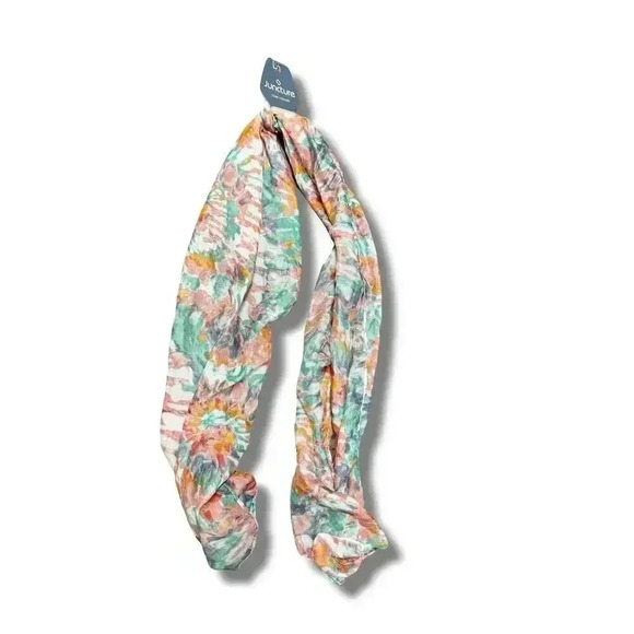 Juncture Accessories - 🌟 Juncture Women's Floral Print Rectangle Scarf Multicolor 63"x13.8"🌟